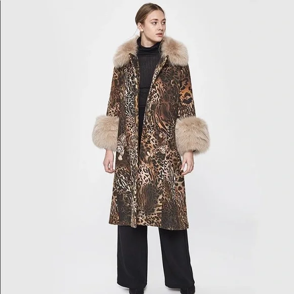 SAKS POTTS YVONNE COAT! Size Small - Picture 3 of 3